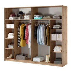 Armoire 2 Portes Grand Modèle Avec Miroir Nantes -ATMOSPHERA Boutique armoire 2 portes grand modele avec miroir nantes 2