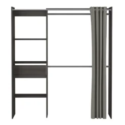 Demeyere Armoire/Placard Extensible SEATTLE Avec Rideau Chêne Vulcano -ATMOSPHERA Boutique armoire placard extensible seattle avec rideau chene vulcano 6