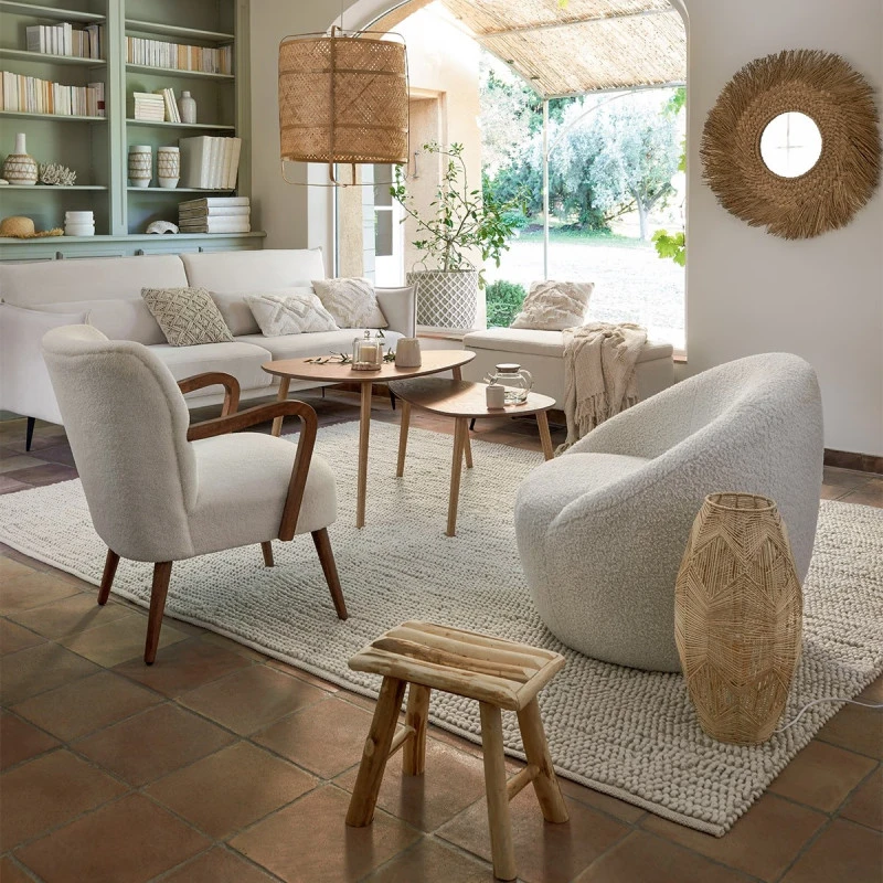 Banc Coffre Bouclette Blanc Aurora Atmosphera 2 Banc Coffre Bouclette Blanc Aurora Atmosphera â Image 2