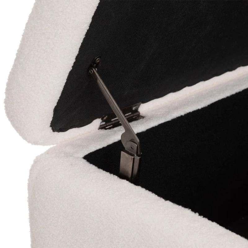 Banc Coffre Bouclette Blanc Aurora Atmosphera 5 Banc Coffre Bouclette Blanc Aurora Atmosphera â Image 5