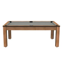 Billard Américain Arizona 7 Pieds Hêtre Boisé / Tapis Gris