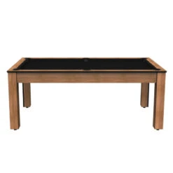 Billard Américain Arizona 7 Pieds Hêtre Boisé / Tapis Noir