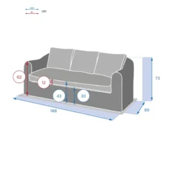 Canapé 3 Places Moorea Savana Hespéride 5 Canapé 3 Places Moorea Savana Hespéride -ATMOSPHERA Boutique canape 3 places moorea savana hesperide 2