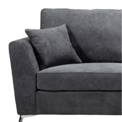 Canapé Bonita Fixe Gris 2 Places 5 Canapé Bonita Fixe Gris 2 Places -ATMOSPHERA Boutique canape bonita fixe gris 2 places 1 2