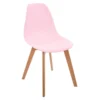 Chaise Enfant Pieds Bois Atmosphera Rose