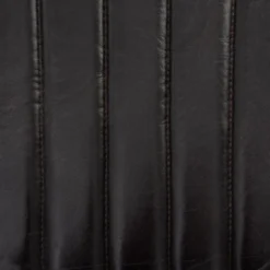 Chaise Noir Dario En Cuir Atmosphera -ATMOSPHERA Boutique chaise noir dario en cuir atmosphera 2