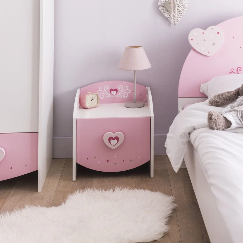 Demeyere Chevet 1 Tiroir Anastasia Rose 2 Demeyere Chevet 1 Tiroir Anastasia Rose – Image 2