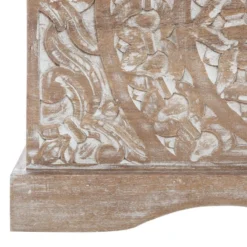 Coffre Chambre Shirel En Bois Blanchi Atmosphera -ATMOSPHERA Boutique coffre chambre shirel en bois blanchi atmosphera 7