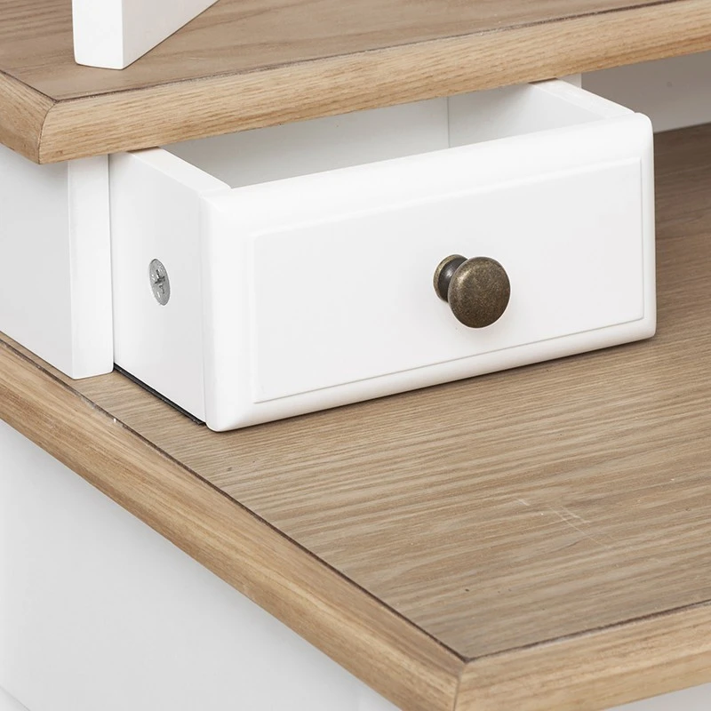 Coiffeuse Blanche 3 Tiroirs Solen Atmosphera 7 Coiffeuse Blanche 3 Tiroirs Solen Atmosphera – Image 7