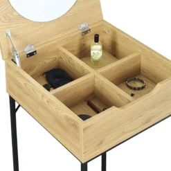 Coiffeuse Bois Et Métal Abbott -ATMOSPHERA Boutique coiffeuse bois et metal abbott 7