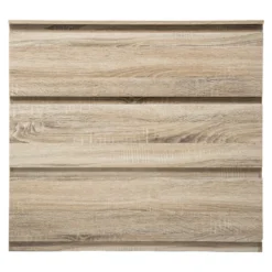 Commode 3 Tiroirs 78 Cm Dolo Naturel 5five -ATMOSPHERA Boutique commode 3 tiroirs 78 cm naturel 5five 3