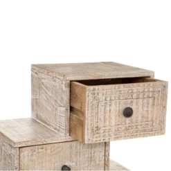 Commode Ajay 6 Tiroirs Bois Massif Atmosphera -ATMOSPHERA Boutique commode ajay 6 tiroirs bois massif atmosphera 4