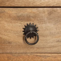 Console 2 Tiroirs Ajmal Bois Massif Manguier Atmosphera -ATMOSPHERA Boutique console 2 tiroirs ajmal bois massif manguier atmosphera 2