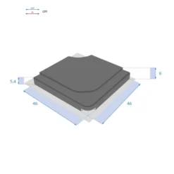 Dalle Pour Parasol 25 Kg Béton Stacio Ardoise Hespéride 5 Dalle Pour Parasol 25 Kg Béton Stacio Ardoise Hespéride -ATMOSPHERA Boutique dalle pour parasol 25 kg beton stacio ardoise hesperide 1 2