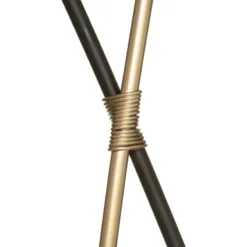 Déco Murale Métal Plumes Noir Et Doré Atmosphera -ATMOSPHERA Boutique deco murale metal plumes noir et dore atmosphera 2