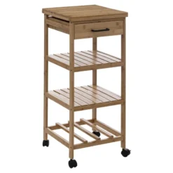 Desserte 1 Tiroir PM En Bambou Linha 5Five