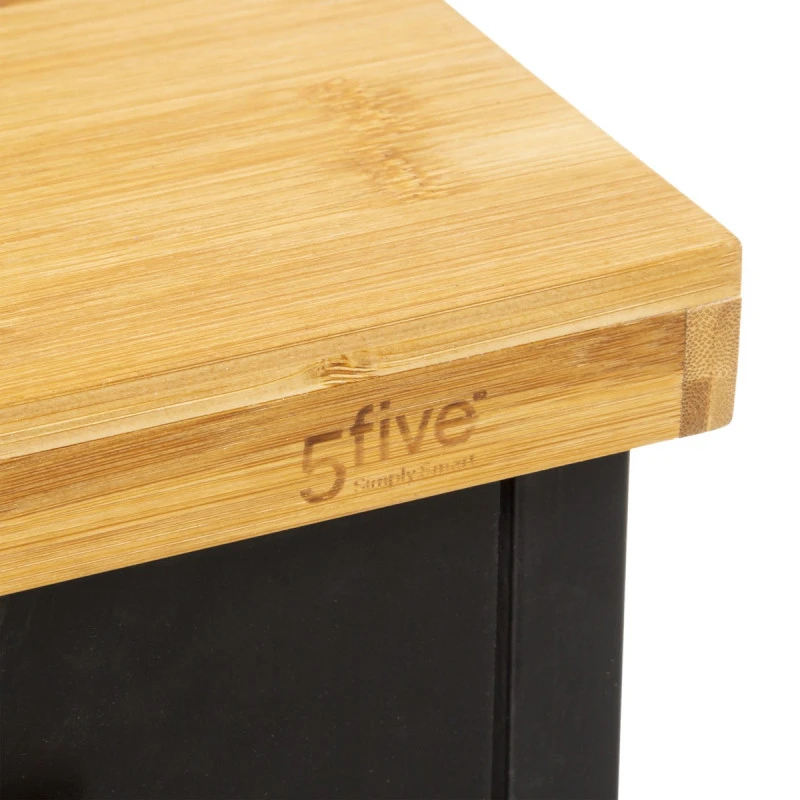 Desserte En Bambou Et Métal Nera 5five 8 Desserte En Bambou Et Métal Nera 5five – Image 8