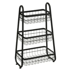 Desserte Métal 3 Paniers Noir 5Five