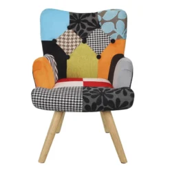 Fauteuil Enfant H67 Cm Patchwork Helsinki -ATMOSPHERA Boutique fauteuil enfant h67 cm patchwork helsinki 5