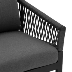 Fauteuil Extérieur 1 Place Oriengo Anthracite Hespéride -ATMOSPHERA Boutique fauteuil exterieur 1 place oriengo anthracite hesperide 4