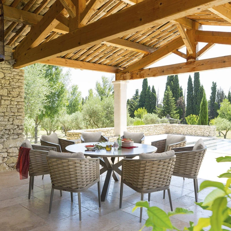 Fauteuil Repas Extérieur Embruns Mailles Hespéride 2 Fauteuil Repas Extérieur Embruns Mailles Hespéride – Image 2