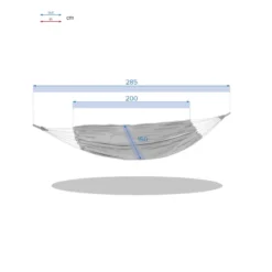 Hamac 150x307 Yaqui Bleu Canard Hespéride -ATMOSPHERA Boutique hamac 150x307 yaqui bleu canard hesperide 1 2