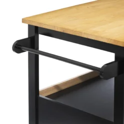 Ilot De Cuisine Noir Et Naturel 5Five 13 Ilot De Cuisine Noir Et Naturel 5Five -ATMOSPHERA Boutique ilot de cuisine noir et naturel 5five 6