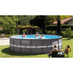 Kit Piscine Tubulaire Ultra XTR 5.49 X H1.32m Intex -ATMOSPHERA Boutique kit piscine tubulaire ultra frame 549xh132m intex 2