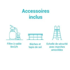 Kit Piscine Tubulaire Ultra Frame 7.32xH1.32 Intex -ATMOSPHERA Boutique kit piscine tubulaire ultra frame 732xh132 intex 2