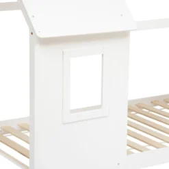 Lit Cabane Enfant Pin Blanc 90x190 Atmosphera -ATMOSPHERA Boutique lit cabane enfant pin blanc 90x190 atmosphera 1 4