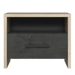 Demeyere Chevet Kansas 1 Tiroir 1 Niche 10 Demeyere Chevet Kansas 1 Tiroir 1 Niche -ATMOSPHERA Boutique lit colorado 2 personnes 160x200 cm 4