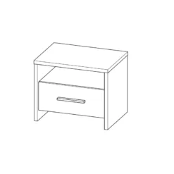 Demeyere Chevet Kansas 1 Tiroir 1 Niche 11 Demeyere Chevet Kansas 1 Tiroir 1 Niche -ATMOSPHERA Boutique lit colorado 2 personnes 160x200 cm 5