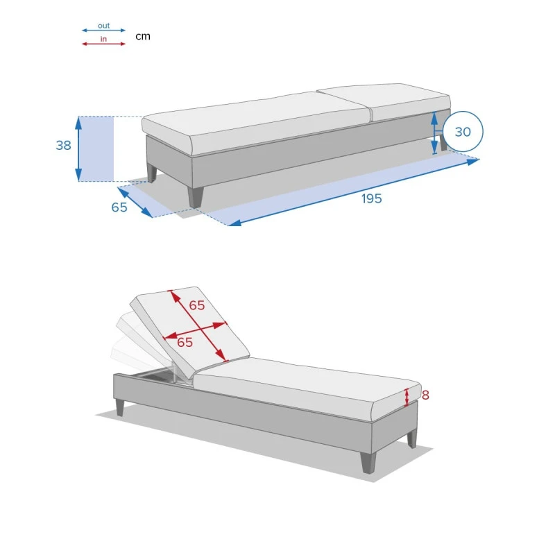 Lit Piscine Malta Terre Ombre Hespéride 8 Lit Piscine Malta Terre Ombre Hespéride – Image 8