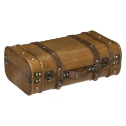 Lot De 2 Malles En Bois Atmosphera -ATMOSPHERA Boutique lot de 2 malles en bois atmosphera 2