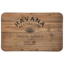 Lot De 3 Malles Métal Noir Plateau Bois Atmosphera -ATMOSPHERA Boutique lot de 3 malles metal noir plateau bois atmosphera 5