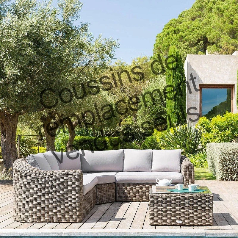 Lot De 9 Coussins Pour Salon Angle Moorea Beige Hespéride 2 Lot De 9 Coussins Pour Salon Angle Moorea Beige Hespéride – Image 2