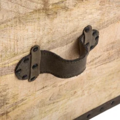 Malle Pouf Vintage En Bois Atmosphera -ATMOSPHERA Boutique malle pouf vintage en bois atmosphera 4