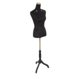 Mannequin Velours Noir 160 Cm Night Atmosphera