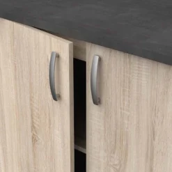 Demeyere Meuble De Cuisine Bas 2 Portes 100cm Paprika 8 Demeyere Meuble De Cuisine Bas 2 Portes 100cm Paprika -ATMOSPHERA Boutique meuble de cuisine bas 2 portes 100cm paprika 1 2