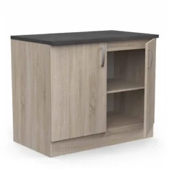 Demeyere Meuble De Cuisine Bas 2 Portes 100cm Paprika 9 Demeyere Meuble De Cuisine Bas 2 Portes 100cm Paprika -ATMOSPHERA Boutique meuble de cuisine bas 2 portes 100cm paprika 1 3