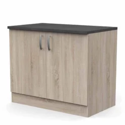 Demeyere Meuble De Cuisine Bas 2 Portes 100cm Paprika 10 Demeyere Meuble De Cuisine Bas 2 Portes 100cm Paprika -ATMOSPHERA Boutique meuble de cuisine bas 2 portes 100cm paprika 1 4