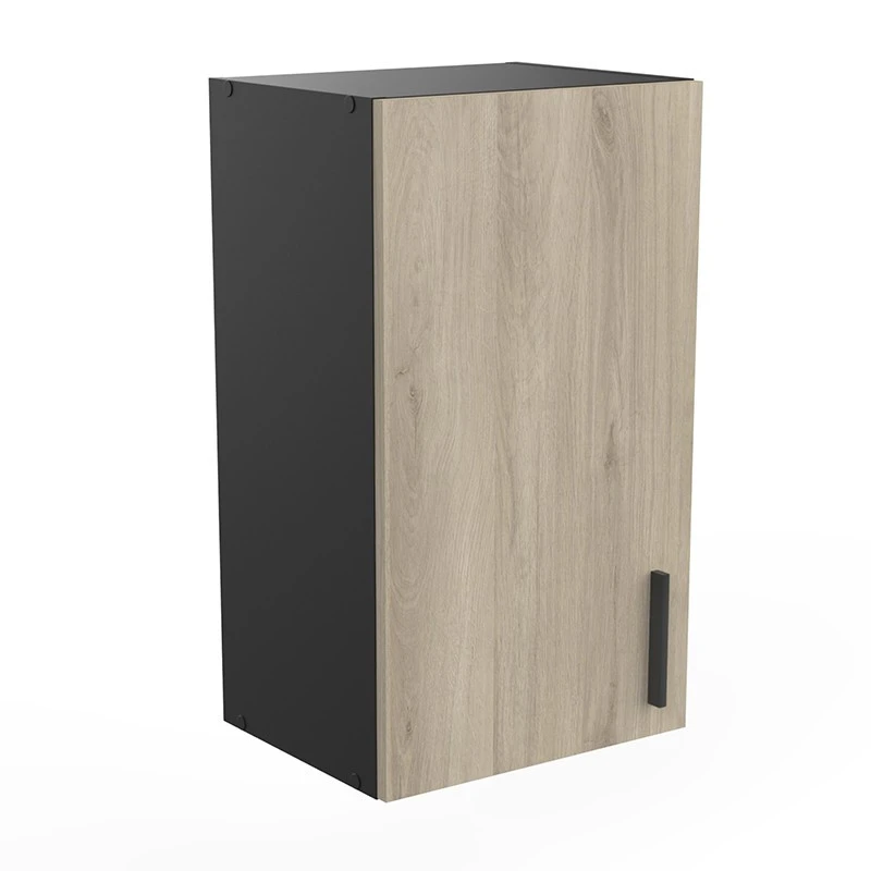 Demeyere Meuble Haut 1 Porte 40 Cm Origan Noir Et Bois 1 Demeyere Meuble Haut 1 Porte 40 Cm Origan Noir Et Bois