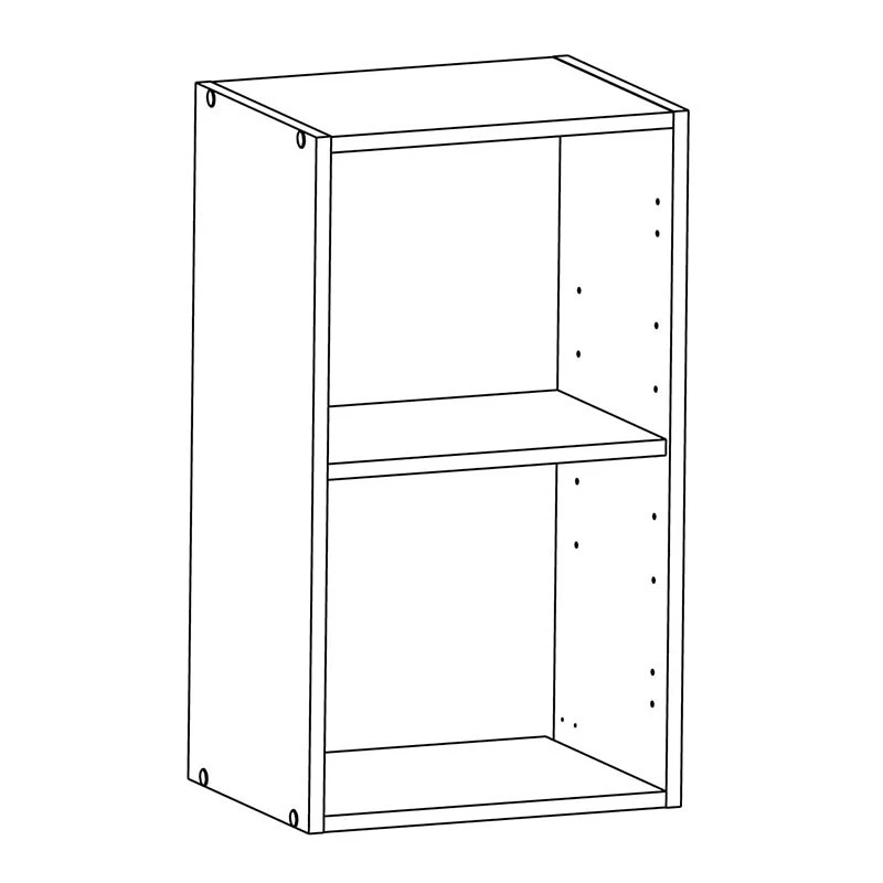 Demeyere Meuble Haut 1 Porte 40 Cm Origan Noir Et Bois 2 Demeyere Meuble Haut 1 Porte 40 Cm Origan Noir Et Bois – Image 2