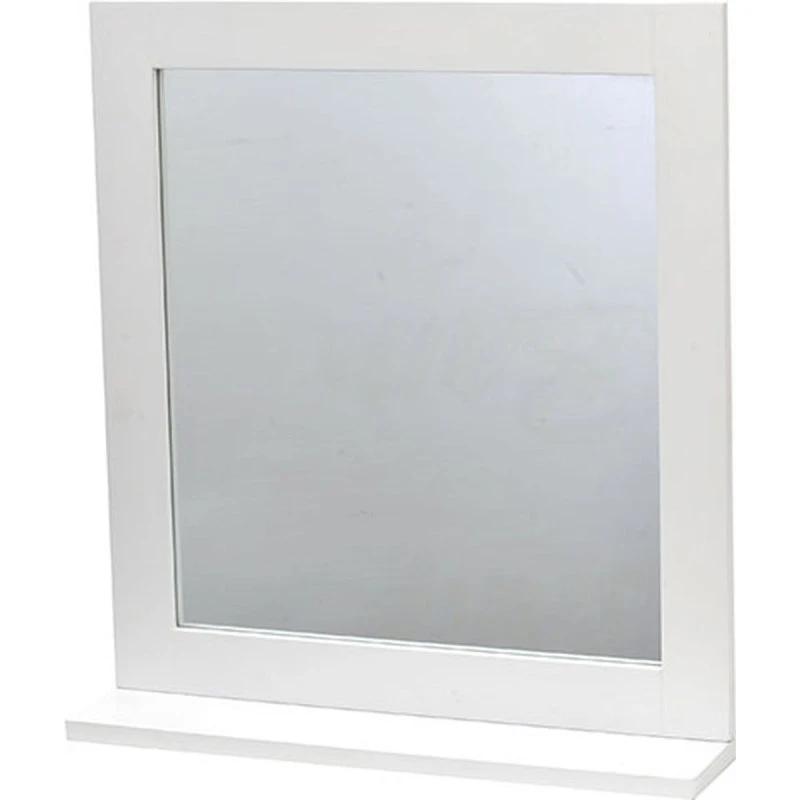 Miroir Avec Tablette Blanc Miami 1 Miroir Avec Tablette Blanc Miami