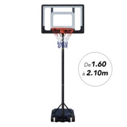 Panier De Basket 1.60m à 2.10m - Modèle Training
