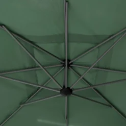 Parasol Décentré Carré Manoa Vert Olive Hespéride -ATMOSPHERA Boutique parasol decentre carre manoa vert olive hesperide 4