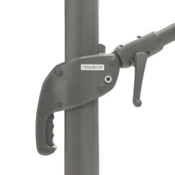 Parasol Décentré Eléa Inclinable Hexagonal Ardoise Hespéride -ATMOSPHERA Boutique parasol decentre elea inclinable hexagonal ardoise hesperide 1 2