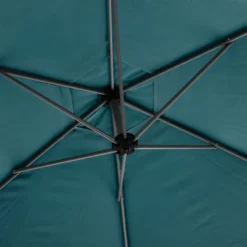 Parasol Décentré Rond Manoa Bleu Canard Hespéride 7 Parasol Décentré Rond Manoa Bleu Canard Hespéride -ATMOSPHERA Boutique parasol decentre rond manoa bleu canard hesperide 2