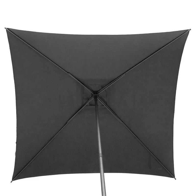 Parasol Droit Carré 2,5x2,5m Soya Ardoise Hespéride 4 Parasol Droit Carré 2,5x2,5m Soya Ardoise Hespéride – Image 4