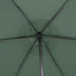 Parasol Droit Rond 2,7m Soya Vert Olive Hespéride -ATMOSPHERA Boutique parasol droit rond 27m soya vert olive hesperide 3